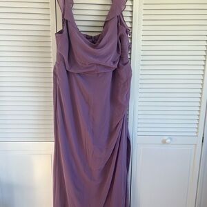 Azazie Lavender Maxi Dress